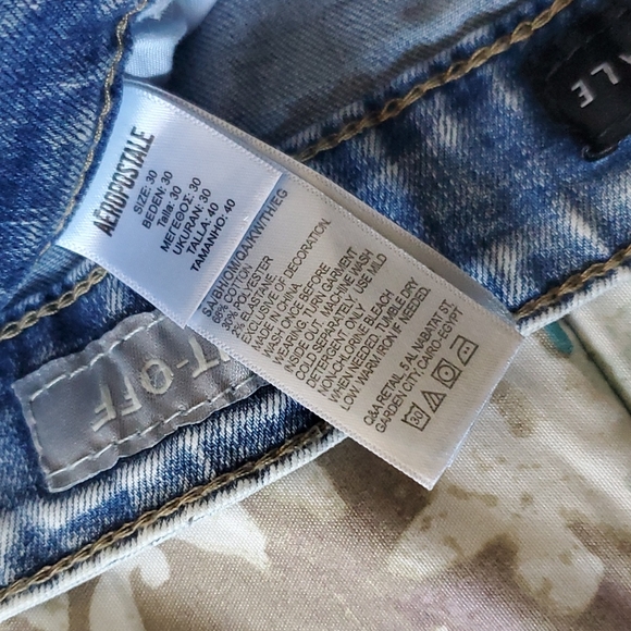 Blue jeans short - Picture 4 of 4